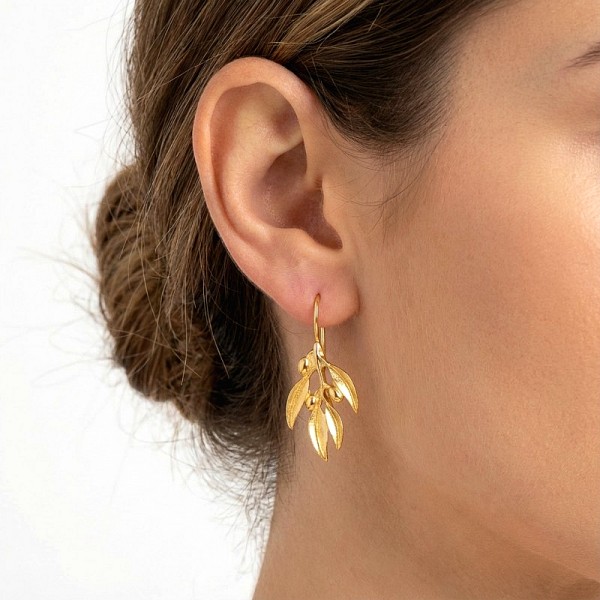 ΦΙΛΙΓΚΡΑΝ ΚΡΕΜΑΣΤΑ ΣΚΟΥΛΑΡΙΚΙΑ ΑΠΟ ΑΣΗΜΙ925 ΕΠΙΧΡΥΣΩΣΗ Κ18 ΚΑΙ ΜΠΛΕ ΖΙΡΚΟΝ ΠΕΤΡΑ