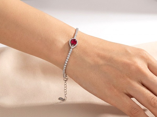 ΒΡΑΧΙΟΛΙ ΡΙΒΙΕΡΑ ΑΣΗΜΙ925 ΕΠΙΠΛΑΤΙΝΩΜΕΝΟ ΜΕ ΖΙΡΚΟΝ