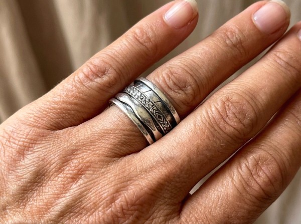 ΧΕΙΡΟΠΟΙΗΤΗ ΒΕΡΑ ΔΑΧΤΥΛΙΔΙ ΑΠΟ ΑΣΗΜΙ925