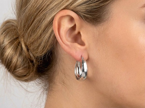 ΚΡΙΚΟΙ ΠΛΕΧΤΟΙ ΑΣΗΜΙ925 ΜΕ ΕΠΙΠΛΑΤΙΝΩΣΗ 3,5 CM