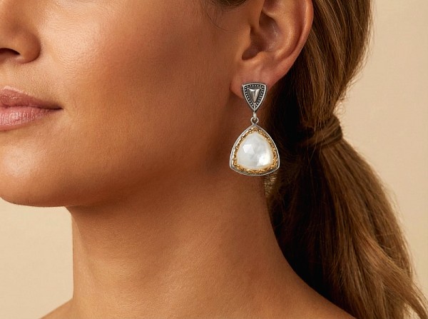 ΧΕΙΡΟΠΟΙΗΤΑ ΒΥΖΑΝΤΙΝΑ ΣΚΟΥΛΑΡΙΚΙΑ ΑΣΗΜΙ925 ΕΠΙΧΡΥΣΩΣΗ Κ18 ΜΕ ΦΙΛΝΤΙΣΙ