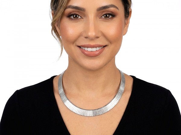 ΚΟΛΙΕ ΤΣΟΚΕΡ ΔΙΠΛΗΣ ΟΨΗΣ ΑΣΗΜΙ925 ΚΑΙ ΕΠΙΧΡΥΣΩΣΗ Κ18