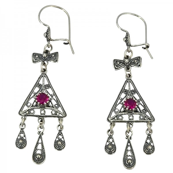 ΦΙΛΙΓΚΡΑΝ ΣΚΟΥΛΑΡΙΚΙΑ ΑΠΟ ΑΣΗΜΙ925 ΜΕ ΓΡΑΝΑΔΑ ΠΕΤΡΑ